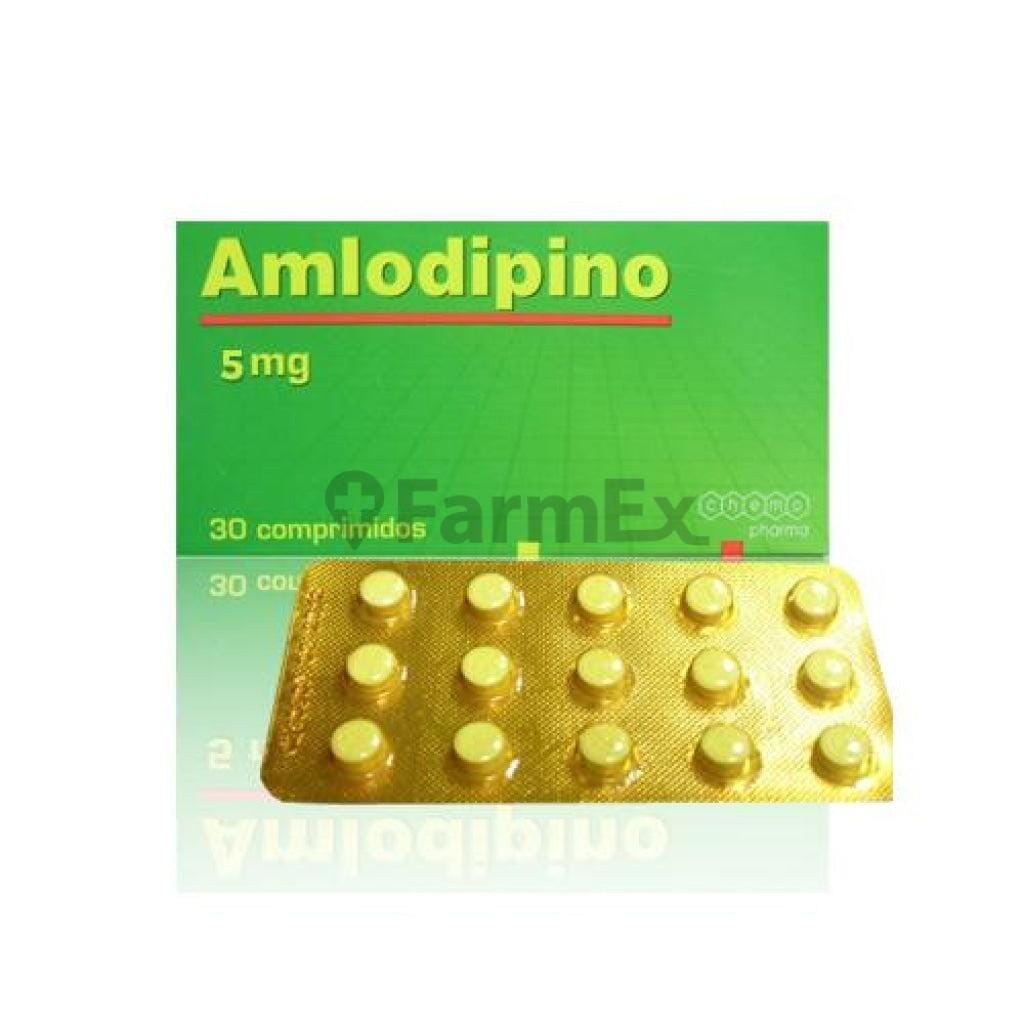 Amlodipino 10 mg x 30 comprimidos susc-1 de 6 meses Farmex-Suscripciones-Persistente